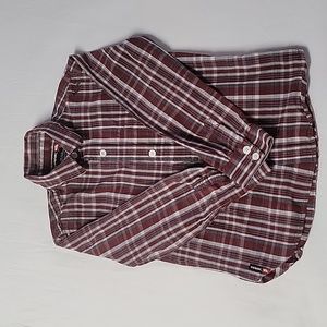 Boys Large Tony Hawk Front Button Long-Sleeve Shirt